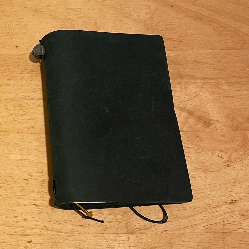Travelers Company Passport Size Leather Cover